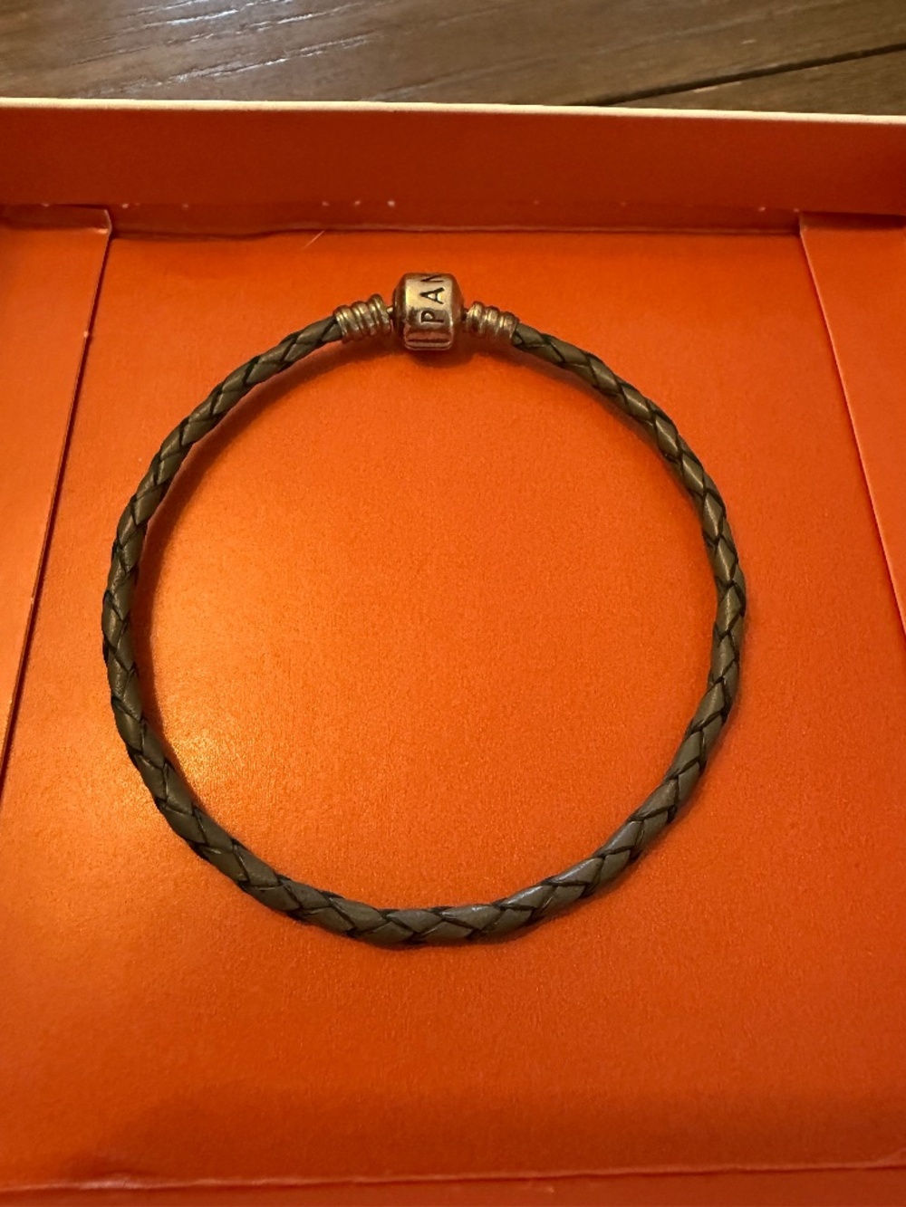 Pandora braided bracelet